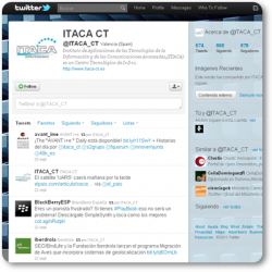 Itaca - Centro Tecnológico de las Telecomunicaciones (Twitter)